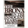 The Bronx in the Innocent Years 18901925