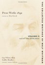 Prose Works 1892 Volume II Collect and Other Prose