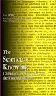 The Science Of Knowing JG Fichte's 1804 Lectures On The Wissenschaftslehre