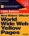 New Riders' Official World Wide Web Yellow Pages/1995/Book and Disk