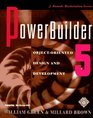 Powerbuilder 5 ObjectOriented Design and Development