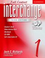 Interchange Full Contact 1 Student's Book with Audio CD/CDROM