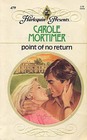 Point of No Return (Harlequin Presents, No 479)