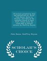 10 sermons preached by that late learned and rev divine John Donne doctor in divinity once dean of the cathedral church of Saint Paul's Chosen  Geoffrey Keynes  Scholar's Choice Edition