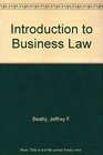 Introduction to Business Law Preliminary Edition