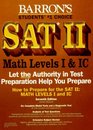 How to Prepare for Sat II Mathematics Levels I and Ic