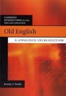 Old English A Linguistic Introduction