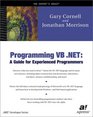Programming VB NET A Guide for Experienced Programmers