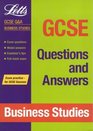 GCSE Questions and Answers Business Studies