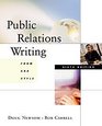 Public Relations Writing Form and Style