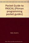 Pocket Guide to PASCAL