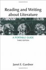 Reading and Writing About Literature A Portable Guide