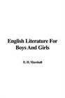 English Literature for Boys and Girls