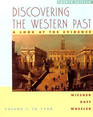 Discovering the Western Past A Look at the Evidence to 1789