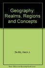 Geography Realms Regions and Concepts