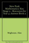 New Peak Mathematics Key Stage 2  Resources for Year 4 Answer Book 2