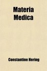 Materia Medica With a Pathological Index