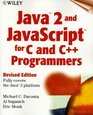 Java 2 and JavaScript for C and C