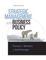 Strategic Management  Business Policy Achieving Sustainability