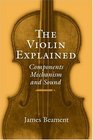 The Violin Explained Components Mechanism and Sound