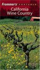 Frommer's Portable California Wine Country