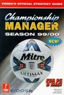Championship Manager Season 1999/2000 Official Strategy Guide