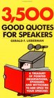 3500 Good Quotes for Speakers