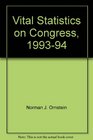 Vital Statistics on Congress 199394