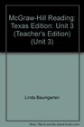 McGrawHill Reading Texas Edition Unit 3