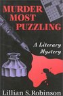 Murder Most Puzzling A Literary Mystery