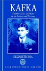 Kafka Gender Class and Race in the Letters and Fictions