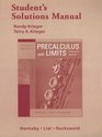 Student's Solutions Manual for a Graphical Approach to Precalculus with Limits