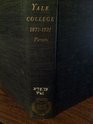 Yale College An Educational History
