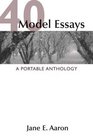40 Model Essays  A Portable Anthology