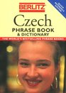 Berlitz Czech Phrase Book and Dictionary (Berlitz Phrase Book)