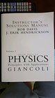 Physics Principles with Applications Volume 2  Instructor's Solutions Manual 013141545x 9780131415454