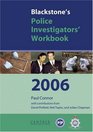 Blackstone's Police Investigators' Workbook