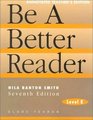 Be a Better Reader Level E Annotated Teacher Edition