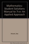 Mathematics An Applied Approach 7th Edition