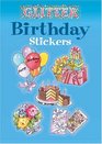 Glitter Birthday Stickers