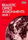 Universal Typing Realistic Office Assignments Book 1