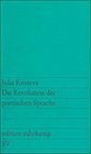Die Revolutionierung der poetischen Sprache