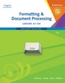 Formatting  Document Processing Essentials Lessons 61120