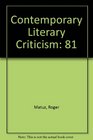 Contemporary Literary Criticism 1993 Yearbook