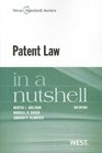 Patent Law in a Nutshell 2d