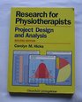 Research for Physiotherapists Project Design and Analysis
