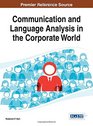 Communication and Language Analysis in the Corporate World