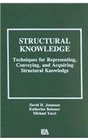 Structural Knowledge Techniques for Representing Conveying and Acquiring Structural Knowledge