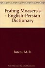 Frahng Moasers's  EnglishPersian Dictionary