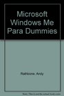 Windows Me Para Dummies/window Millenium For Dummies